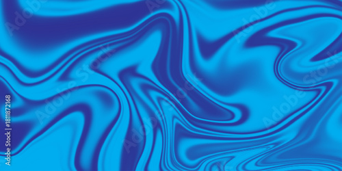 Abstract blue painting background. Liquid dynamic grainy texture, Colorful poster design with liquid and curve lines. Liquid marble paint effect background. Sky blue fluid texture .

