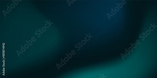 Elegant dark blue to light blue and green gradient background illustration,illustration; smooth; soft; soothing; stylish;