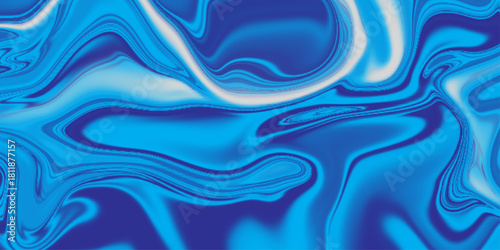 Abstract blue painting background. Liquid dynamic grainy texture, Colorful poster design with liquid and curve lines. Liquid marble paint effect background. Sky blue fluid texture .

