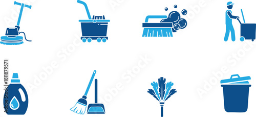 Cleaning Service Icon for Professional Home Cleaning