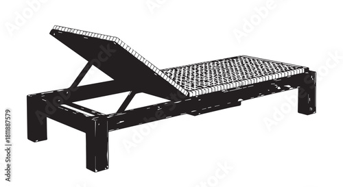 Adjustable metal bed frame with slats and elevated support for a sturdy bedroom setup.