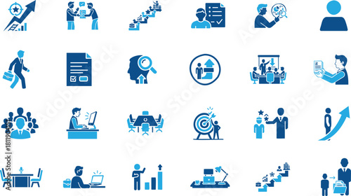 Career and Job Profile Professional Icon