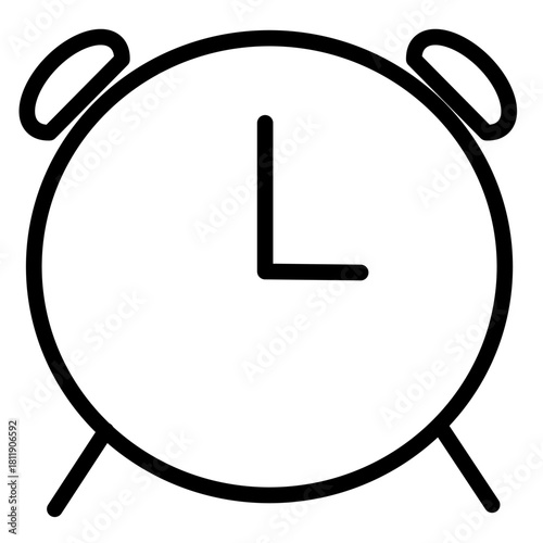 Alarm Clock Time and Reminder Icon
