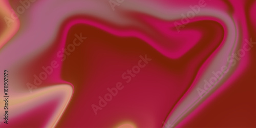 Abstract pink fabric with soft wave texture background. Elegant and soft royal backdrop of shine flowing surface. Red luxurious background design.   liquid wave or wavy folds of grunge silk texture .