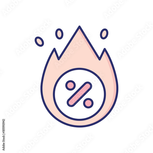 Discount  vector icon