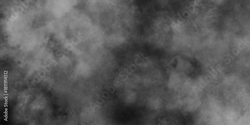 Cloud, fog, or smoke isolated on black background. abstract soft textured white and black background with gray speckles, smoke background and dense fog grunge smog texture art design. 