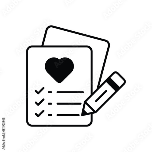 Wishlist  vector icon