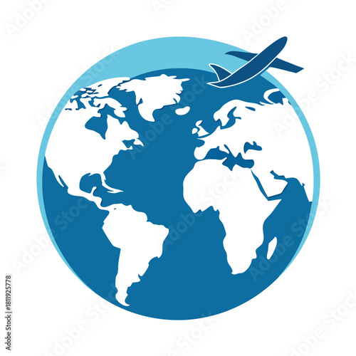 Global Travel Silhouette