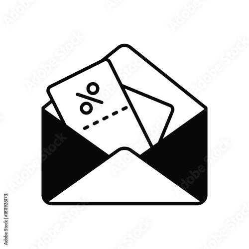 Discount Ticket vector icon