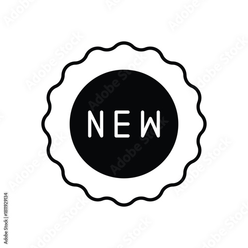 New  vector icon