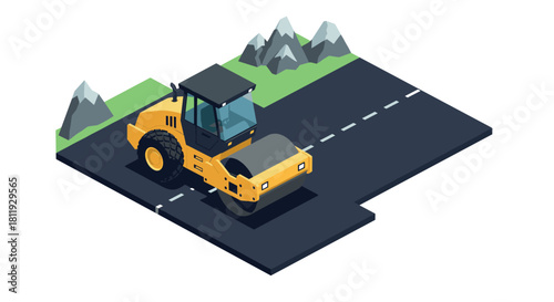 Isometric pottery workshop with women crafting ceramics in a modern studio setting