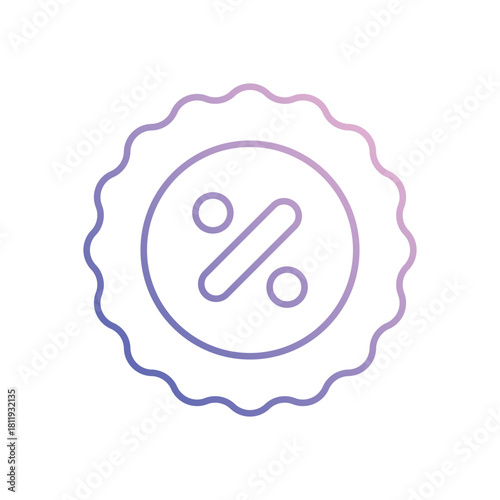 Discount  vector icon