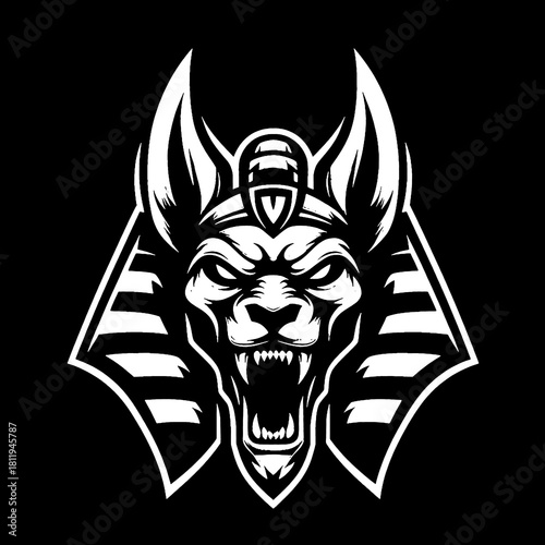 anubis tattoo design
