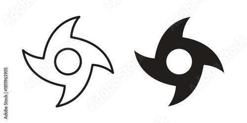 Hurricane icons set. Pixel Perfect scalable icons.