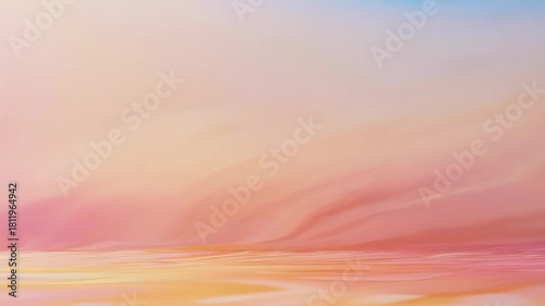 Abstract watercolor painting of a dreamy, colorful, and ethereal landscape.