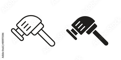 Polisher icons set. Pixel Perfect scalable icons.