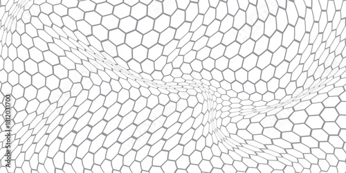Hexagon pattern gray. Seamless background. modern eps 10.