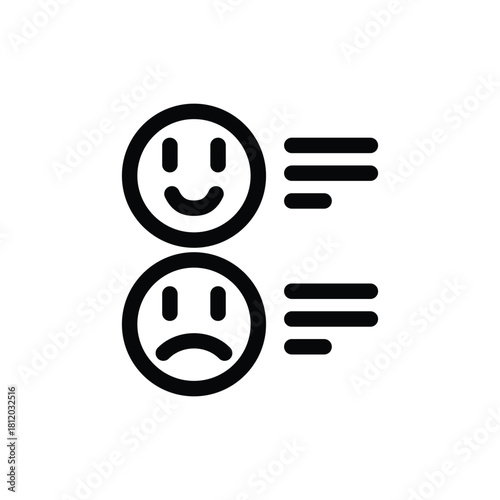 review outline icon vector design good for web or mobile app