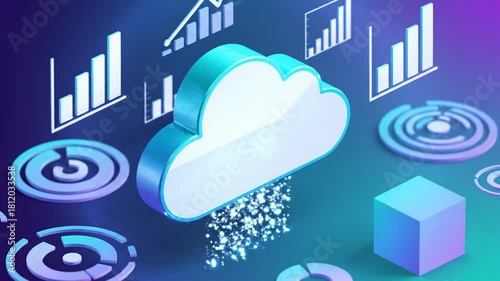 Cloud computing data analysis network connection
