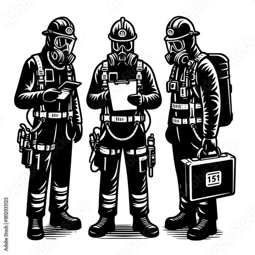 Safety Team Ensuring PPE Compliance