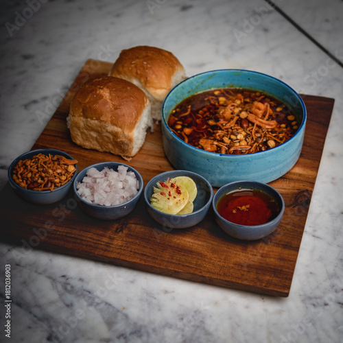 Traditional Misal Pav – Spicy Maharashtrian Breakfast Dish