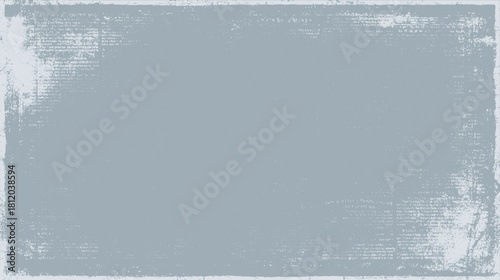 Distressed light blue textured background with faded text and grunge elements vector