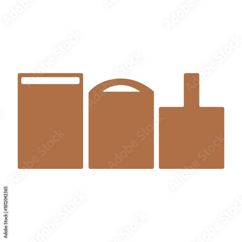 Clipart cutting board Vector