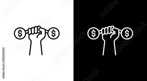 Healthcare Regulation White Icon Set Design