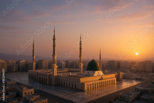Al-Masjid an-Nabawi | Madina Mosque, Islamic Architecture, Holy Historic Mosque, Prophet Mosque, Nabawi Mosque, Holy Landmark, Masjid e Nabawi, Madina Shareef, Saudi arabia, Medina, Madinah, Holy City