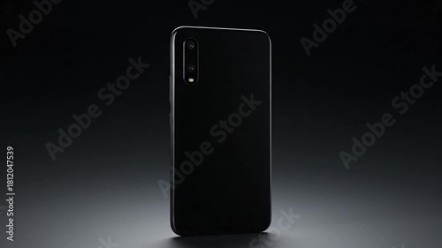 Smartphone rotating display showcasing sleek design