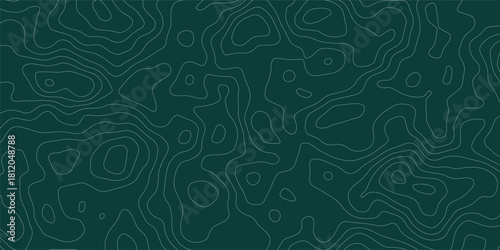 Background of the topographic map. Topographic map patterns, topography line map. Vintage outdoors style.