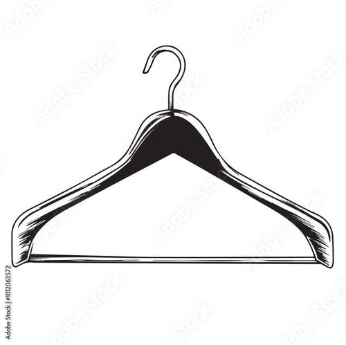 hanger isolated on white