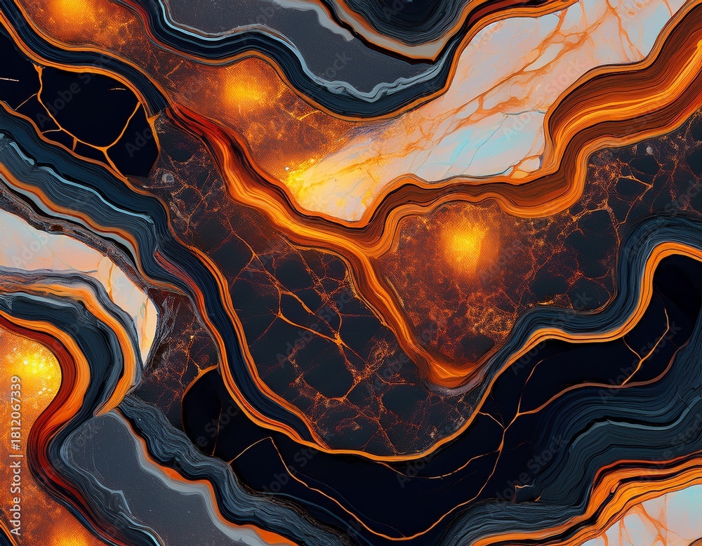 Obraz premium seamless tileable pattern of igneous and marble texture