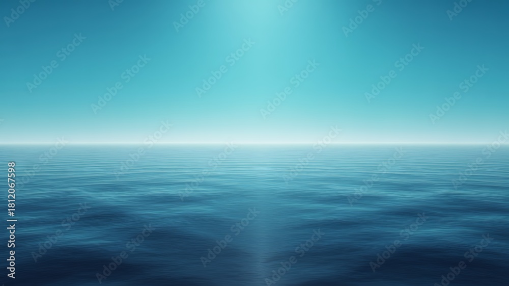 Obraz premium Calm Ocean Horizon