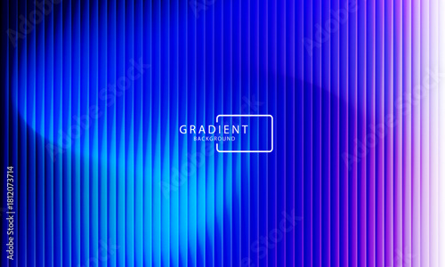 Vibrant gradient pattern with vertical glowing neon lines blending smooth and radiant colors. Minimalistic and futuristic abstract background perfect for creative digital designs. Vector illustration