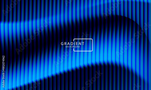 Vibrant gradient pattern with vertical glowing neon lines blending smooth and radiant colors. Minimalistic and futuristic abstract background perfect for creative digital designs. Vector illustration