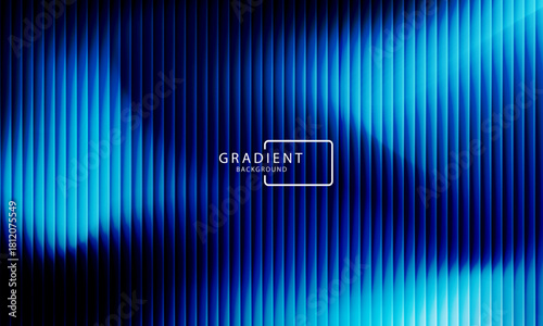 Vibrant gradient pattern with vertical glowing neon lines blending smooth and radiant colors. Minimalistic and futuristic abstract background perfect for creative digital designs. Vector illustration