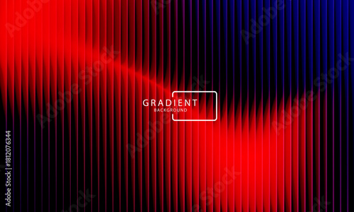 Vibrant gradient pattern with vertical glowing neon lines blending smooth and radiant colors. Minimalistic and futuristic abstract background perfect for creative digital designs. Vector illustration
