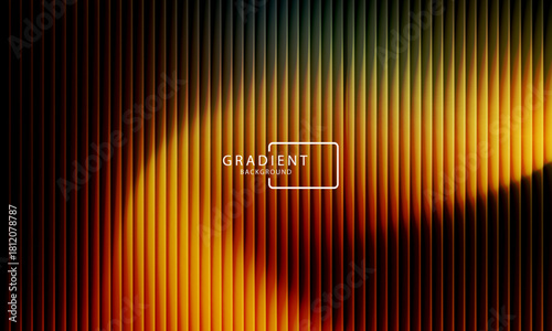 Vibrant gradient pattern with vertical glowing neon lines blending smooth and radiant colors. Minimalistic and futuristic abstract background perfect for creative digital designs. Vector illustration