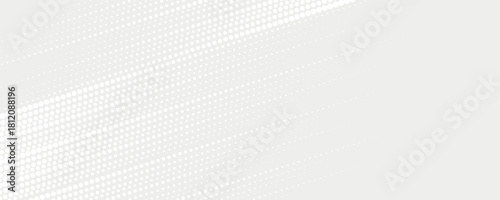 Dot white gray wave light technology texture background. Abstract big data digital concept.
