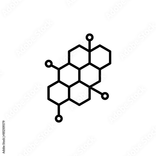 Hormones icon. isolated vector icon.