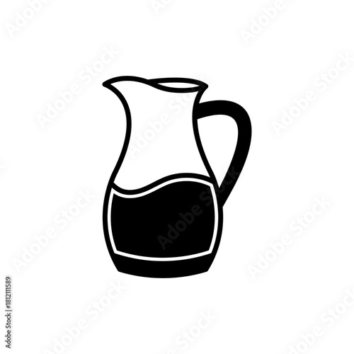 Tea pot icon. Teapot icons vector. Coffee milk jug icon. vector illustration eps10.