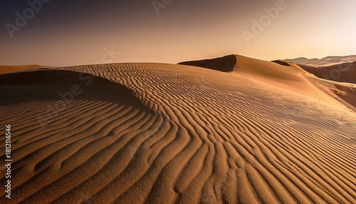 natural background macro view of soft sand dunes subtle shadows and highlights calming and simple