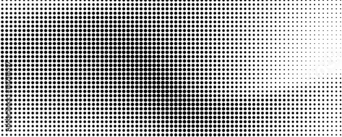 Halftone Dots Background. Grunge Distressed Overlay. Fade Abstract Pattern. Pop-art Texture. Vector illustration