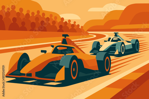 Vehicle letters icon numbers car bold electric scene lines no vector captions