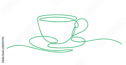 Cup line art
