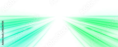 High-speed neon lines streak across dark city streets. Bright glowing trails follow precise line paths. The effect forms a futuristic motion network. Vector illustration. PNG