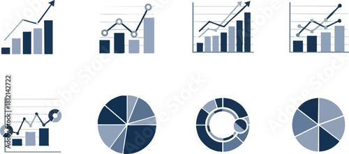 Data Visualization Charts and Graphs for Business Analysis.