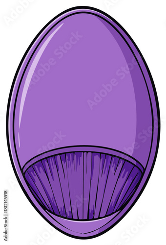 Aesthetic Purple Razor Head Beauty Accessory for Shaving or Grooming Hygiene