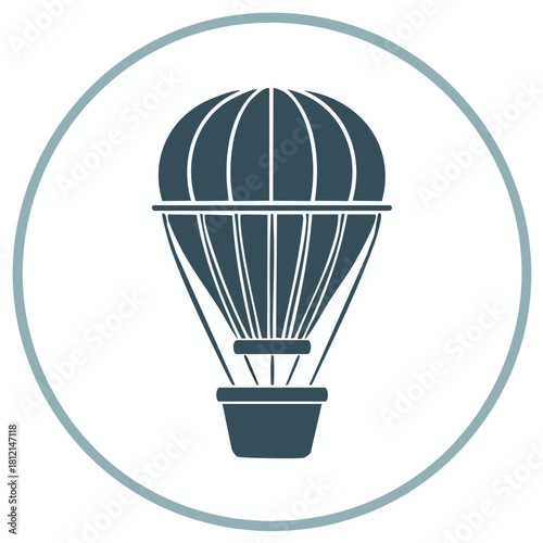 Wallpaper Mural Hot Air Balloon Travel Flight Sky Adventure Icon Design Element Torontodigital.ca